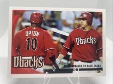 2010 Topps - Checklist Justin Upton, Mark Reynolds #510