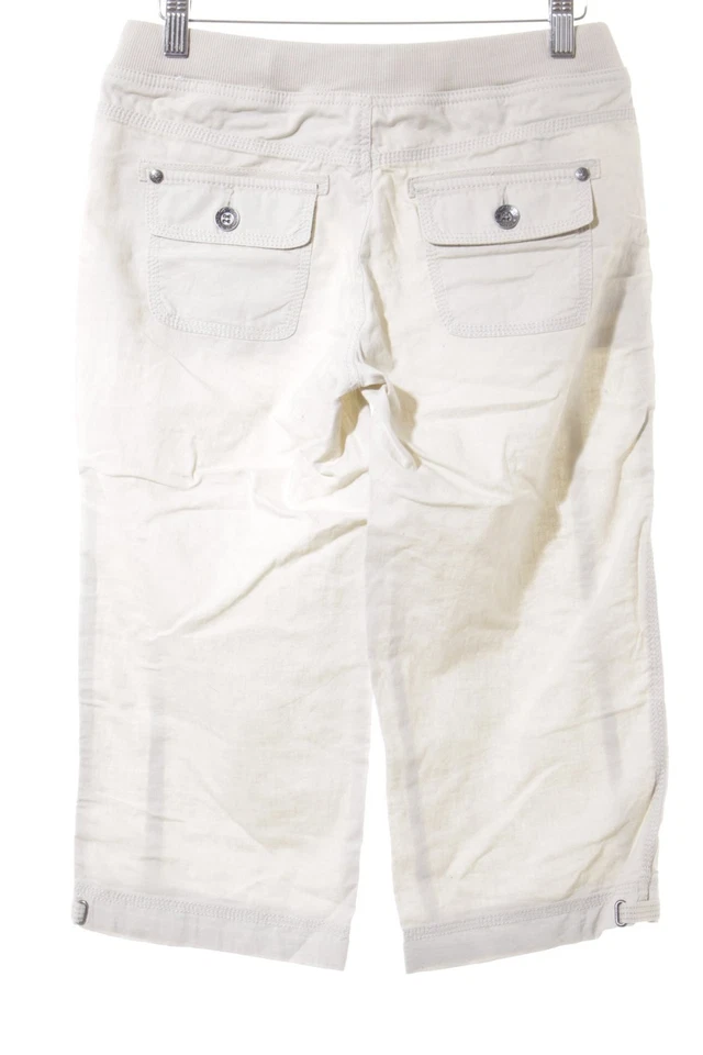 ESPRIT Pantalon capri Dames Pantalon T EU 32 beige clair style décontracté - Photo 2/4