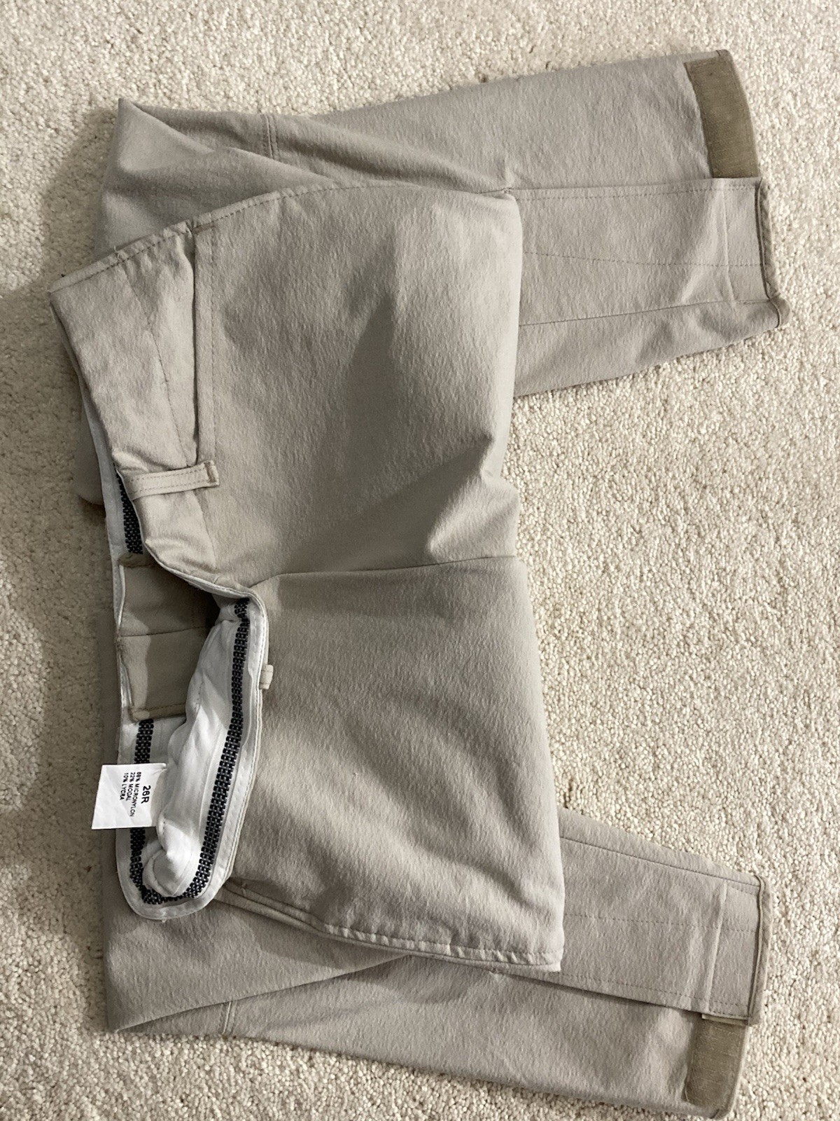 Tailored Sportsman Breeches Womens 28 Tan Knee Patch Horseback Riding Pants