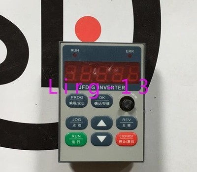1pc used  JFD-G INVERTER panel RUN ERR PROG *hu
