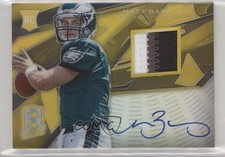 2013 Panini Spectra Rookie Gold Signature Materials 7/10 Matt Barkley Auto 0s3