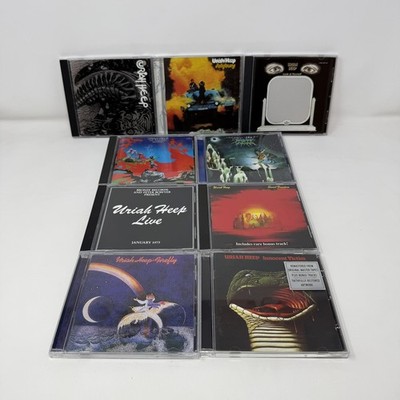 Uriah Heep - Salisbury/Look/Magicians/Demons/Live/Sweet/Firefly (9 CD Lot) Rock