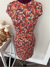 Zara Floral Bodycon Mini Small