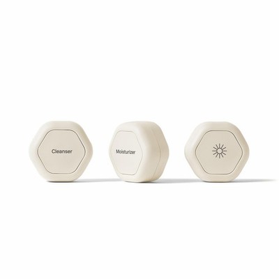 Travel Containers Basic Skincare Set - Magnetic Containers with Lids,Carry On...
