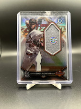 2018 Bowman Chrome - 2017 Afl Fall Stars Relics Sandy Alcantara #AFLR-SA /99...