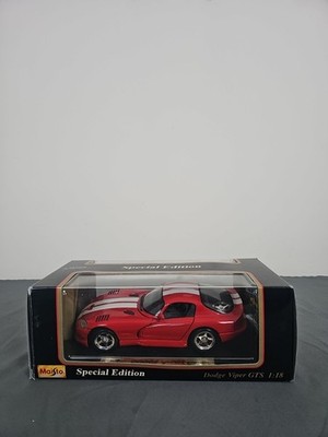 Vintage Maisto 1:18 Scale Diecast Special Edition Red 1996 Dodge