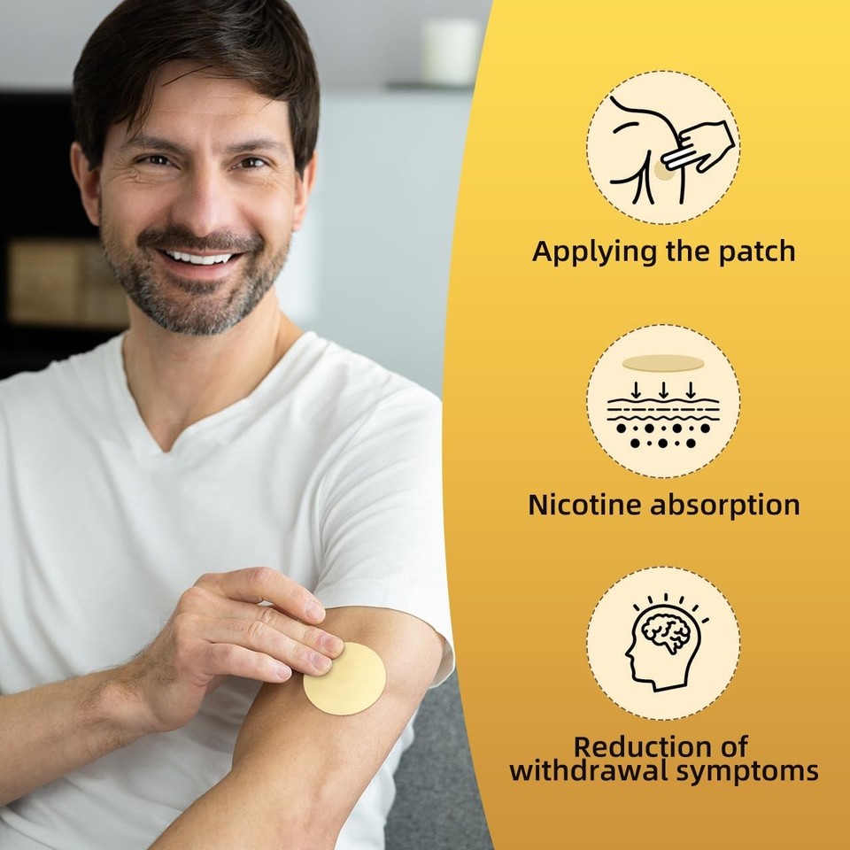 Quit Smoking Patches 42mg, Nicotine Patches Step 1, Stop Smoking Aids ...