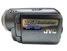 World First Hard Drive Video Camera Camcorder JVC GZ-MG30E Handycam 25x Optical