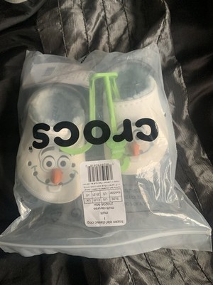 Crocs Unisex Kinder Frozen Olaf gefüttert Classic Clog Gr. 5 Kinder