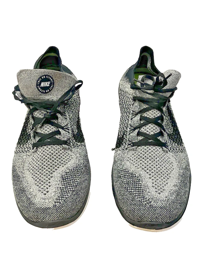 Nike Free RN Flyknit Zapatos para Correr Oreo Negro Blanco Para hombres Talla 15 942838-101 Foto 3 de 4