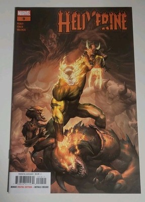 HELLVERINE #9 10/2025 VF+ MAIN COVER MARVEL COMICS