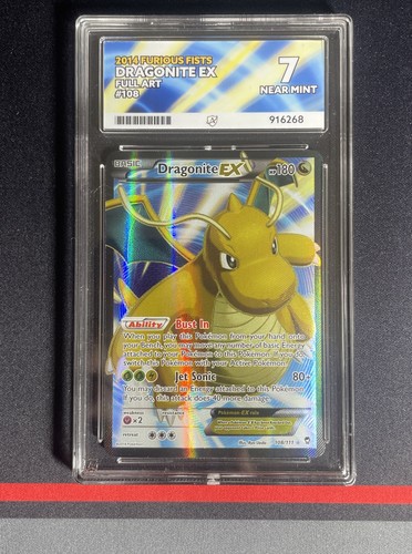 Dragonite-EX graded PSA 7 for sale on eBay