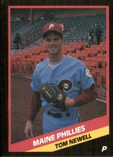 Tom Newell 1988 CMC Maine Phillies #8 RC FREE SHIPPING AutographDen