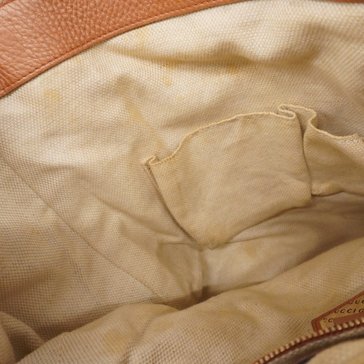 Gucci Soho Leather Tote Bag Orange Champagne Gold Hardware thumbnail 13