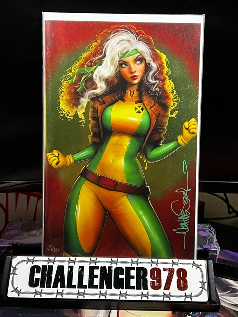 Avengers Annual #10 Facsimile SZERDY SIGNED FOIL VIRGIN w/ COA - ROGUE X-MEN