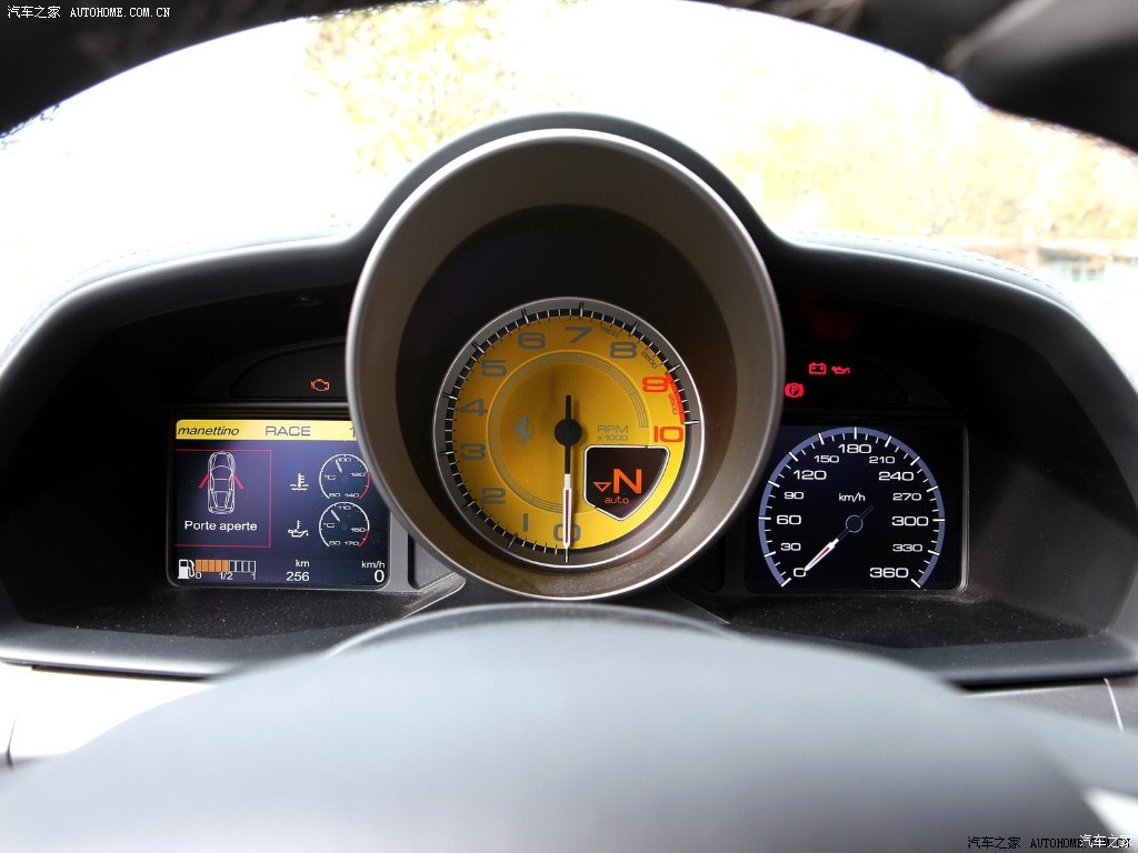 Real carbon Fiber Instrument Cluster Accent Trim Cover Fits 2011-16 Ferrari 458-