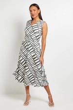 Principles Khaki Midi Dress Womens Occasion Dresses