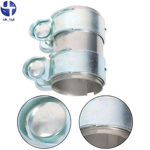 Connettore Tubo Scarico Morsetto Doppio Fascetta 55x95mm Per