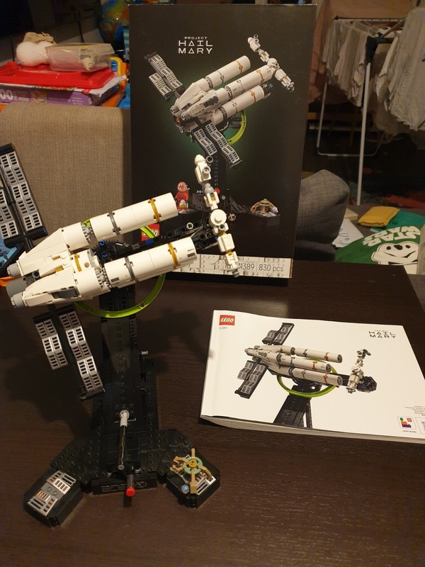 LEGO Icons 11389 Project Hail Mary Movie Set  With Box And Instruction Read Desc
