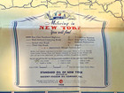 Vintage Road Map of New York from 1938 Gas Station Socony Vacuum Mobil Oil — photo 5
