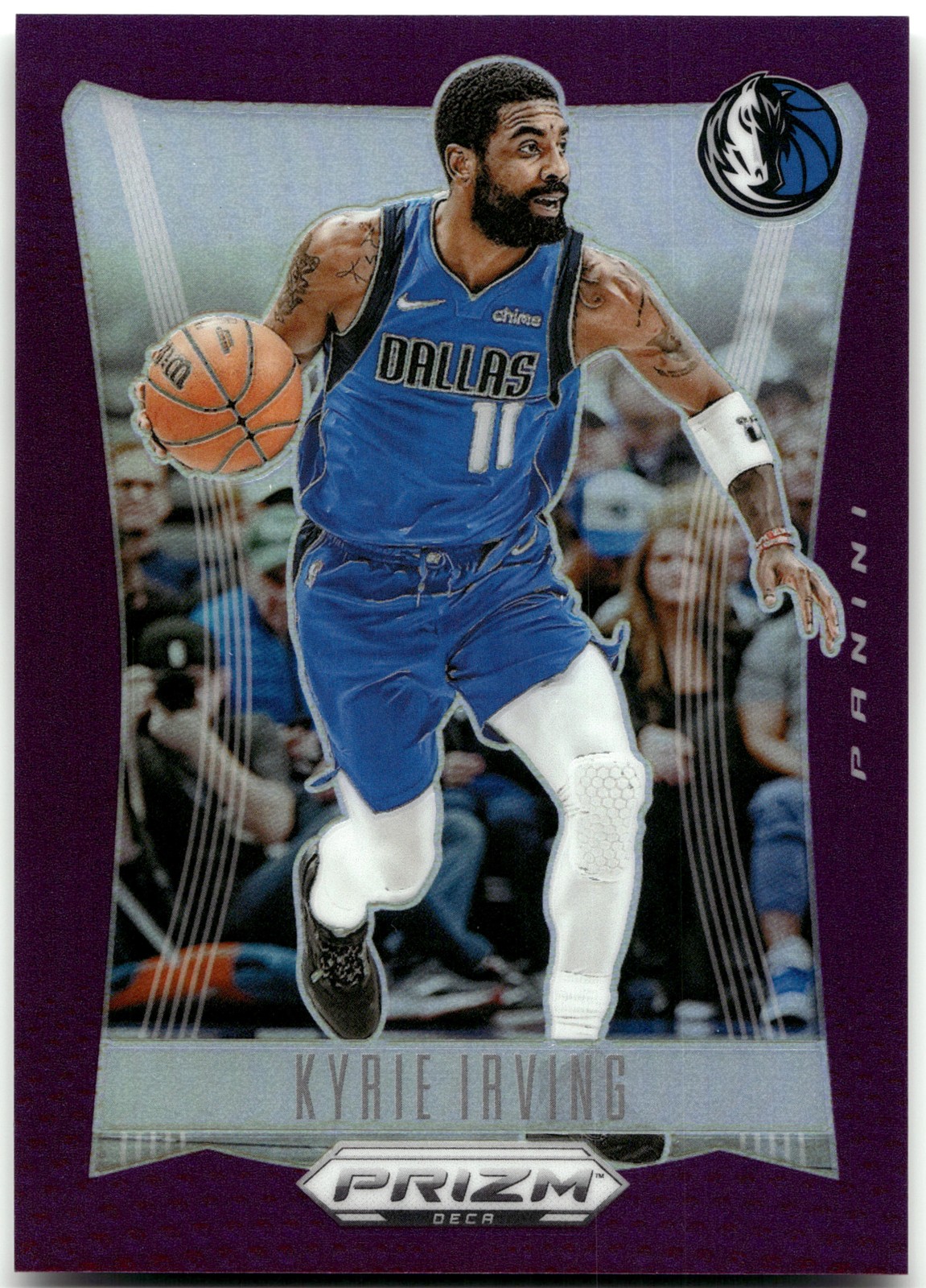 2023-24 Panini Prizm Deca #253 Kyrie Irving Prizms Purple #38/99