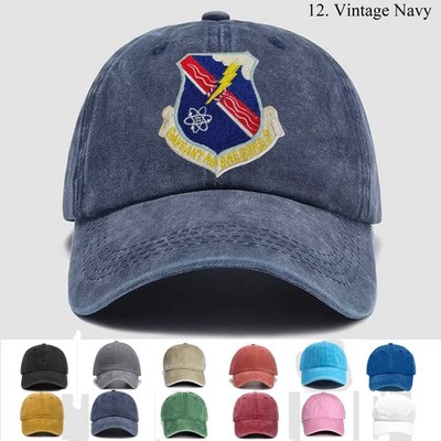 Customized Personalization Embroidered Hat Usaf 99th Bomb Wing, Trucker Hat,Gift