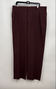 strapless open back dress Men Red Tweed Pant Winter Trouser Gurkha Pant Red Wool Tweed SAINLY 36 main image 0
