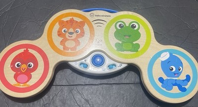 Baby Einstein Hape Magic Touch Drums Musical Wooden Toy