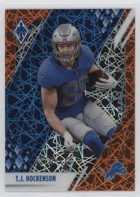 2021 Panini Phoenix Orange Lazer 29/99 TJ Hockenson #38 1p2e