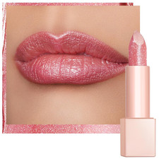 Moisturizing Pink Lipstick for Women - Tinted Lip Balm with Shimmmer, Lightweigh