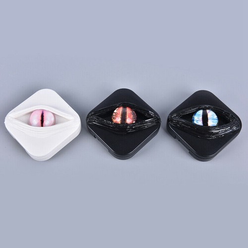 Portable Contact Lenses Storage Case Gifts Eyes Personality Lens Box NEW - Picture 7 of 19