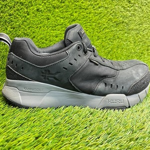 Kuru Kivi 2 Mens Size 12.5E Triple Black Classic Walking Leather Slip-On Shoes KURU | Shoes | Kuru Pace Mens Slip On Shoes Lead Gray Cedar  main image 2