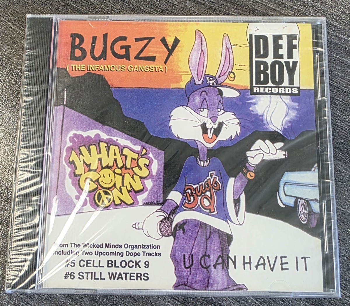 BUGZY THE INFAMOUS GANGSTA U CAN HAVE IT CHICANO RAP RARE DEF BOY