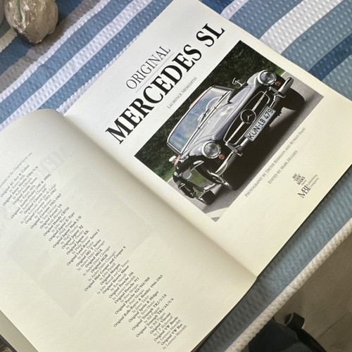 Mercedes SL Hardcover Book by Ian Rimmer, Illustrated, 1990