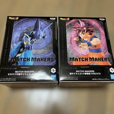 Dragon Ball Super Match Makers Goku SSG & Beerus Figure Set Banpresto 2025 Japan