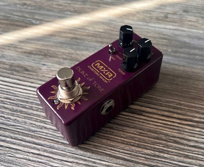 > MXR Analogman Duke Of Tone Overdrive Booster & Distortion Mini Pedal  (OVP) 