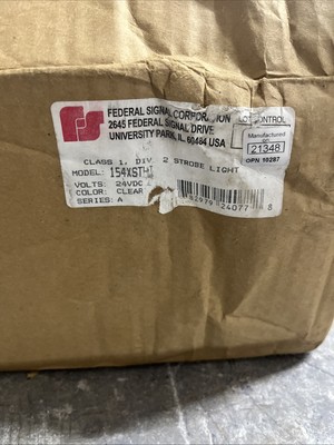 Federal Signal 154XST-024C-CN ULC Listed Hazardous Location Supervised Strobe