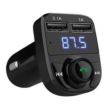 Car MP3 Audio Player Bluetooth FM Transmitter Charger Handsfree Calling 5V USB