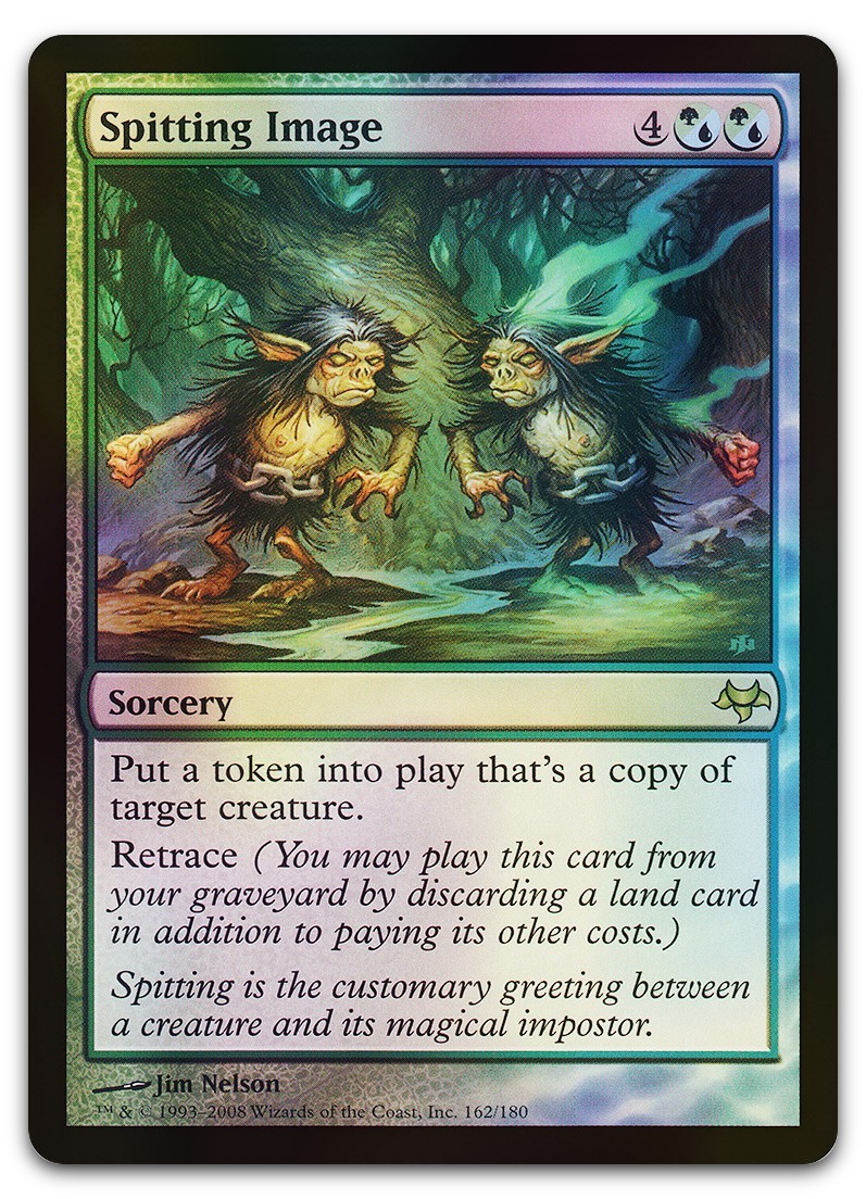 Spitting Image #162 (Foil) (NM) Eventide EVE Magic MTG