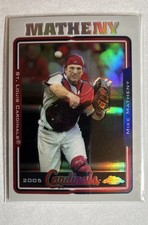 2005 Topps Chrome - Mike Matheny #124 Refractor