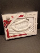 2021 RONDALE MOORE Immaculate Rookie Shoe 1/1 AZ Cardinals RSL-RM