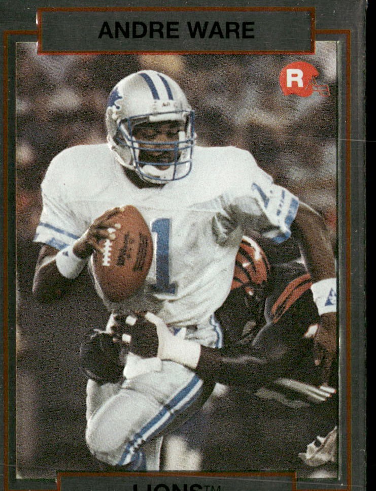 1990 Action Packed Rookie/Update #44 Andre Ware
