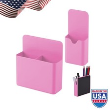 Pen Holder Magnetic Dry Erase Marker Holder Strong Magnet Storage 2 Pack