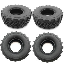 4pcs Soft Rubber Tires Wheel For Wpl B-14 B16 B36 B24 Military Truck Rc Car