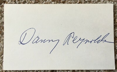 Dan Reynolds signed card - White Sox 1945