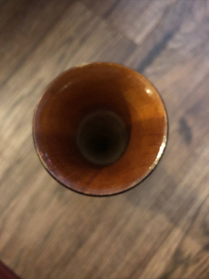 Jarrón/candelabro de madera hecho a mano Foto 2 de 4