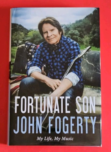 JOHN FOGERTY SIGNED BOOK "FORTUNE SON" CERTIFIED WITH JSA COA & PHOTOS psa bas - Foto 5 di 6