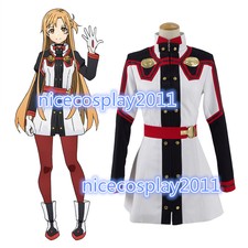 Custom Made Sword Art Online Sao Asuna Yuuki Cosplay Costume Outfit Buy For Sale Online Ebay