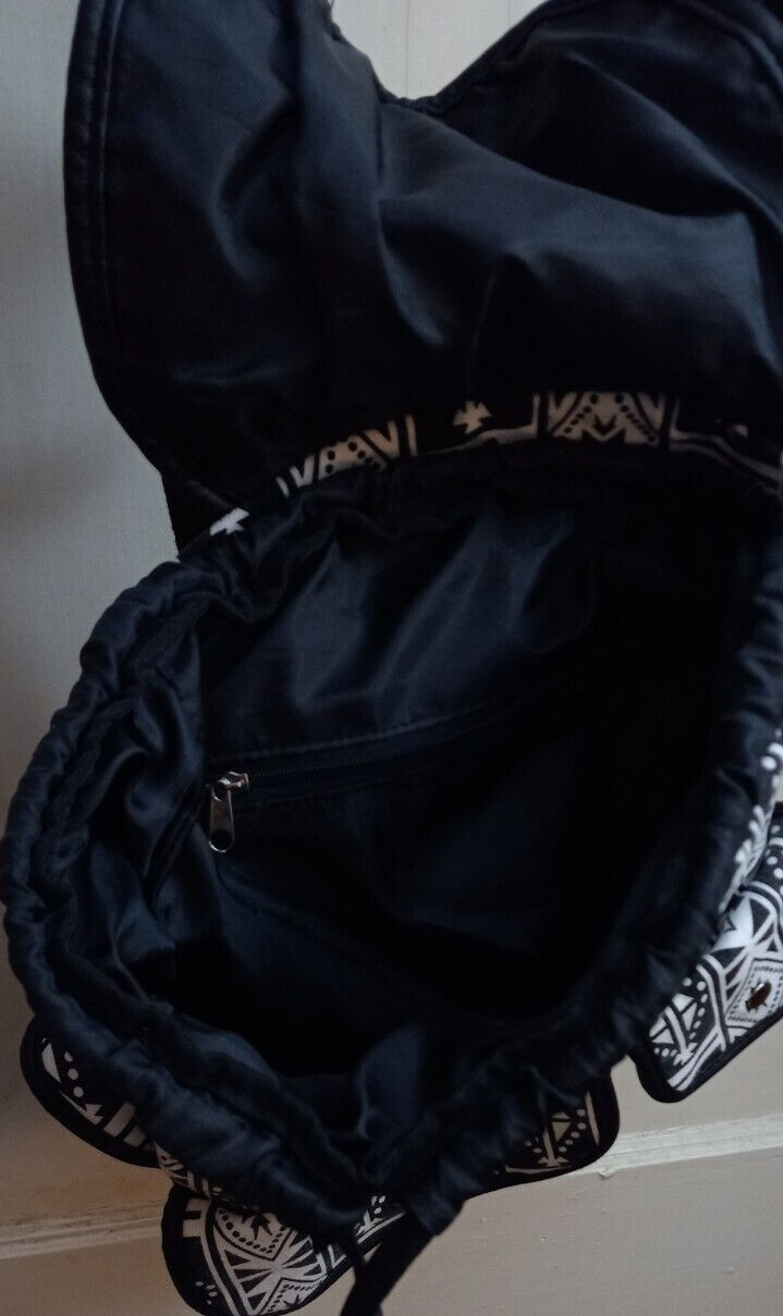 Black & White Aztec Pattern Backpack - image 2