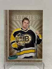 05/06 Jordan Sigalet Rookies Rookie card #608 Parkhurst Boston Bruins. rookie card picture